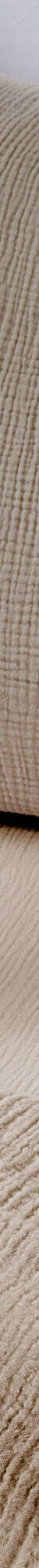 Linge de lit uni en triple gaze de coton (sable) Linge de lit uni en triple gaze de coton (sable)